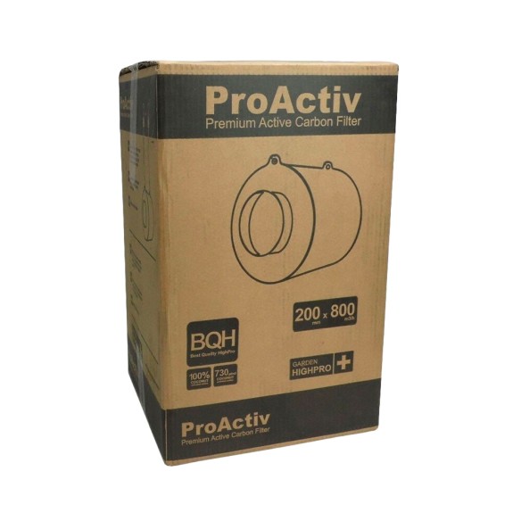 PROACTIV Charcoal Filter 150mm 840m3 H GARDEN HIGHPRO