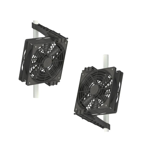 Monkey Fan - Pack of 2 - 24 volts 12 cm - Secret Jardin