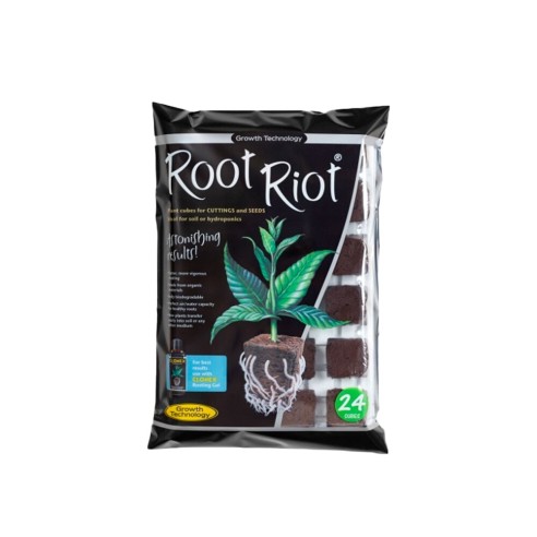 Plateau de 24 bouchons de bouturage Root Riot - Growth Technology