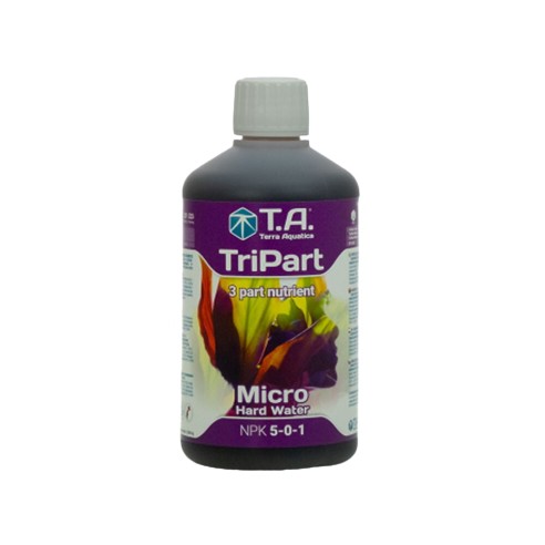 Stimulant Tripart Micro Eau Dure de 500 ml à 1L - Terra Aquatica