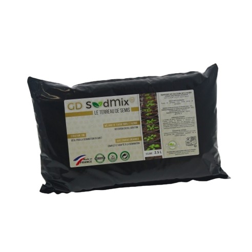 Terreau de semis Seedmix en sac de 2,5 L - Guano Diffusion