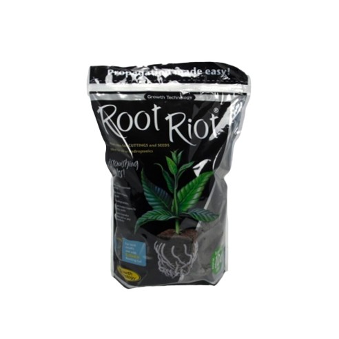 Bag of 100 Root Riot cutting plugs - Growth Technology