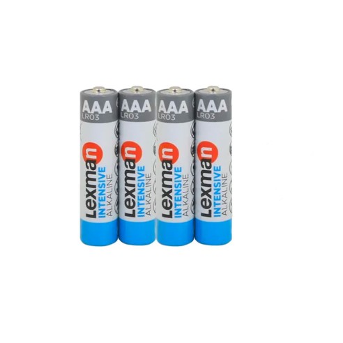 4 AAA LR03 batteries