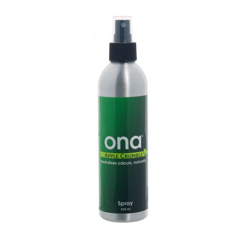 ONA - Spray éliminateur d'odeurs Apple Crumble - 250ml