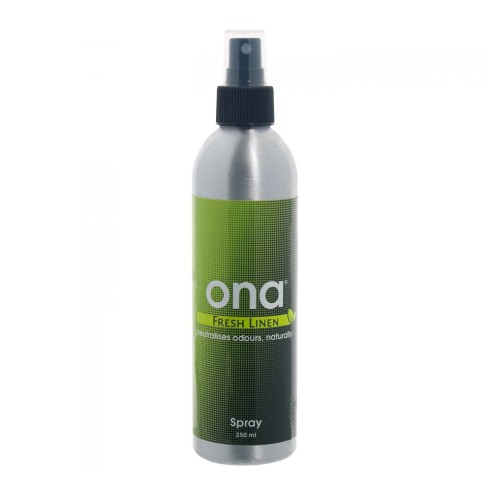 ONA - Spray éliminateur d'odeurs Fresh Linen - 250ml