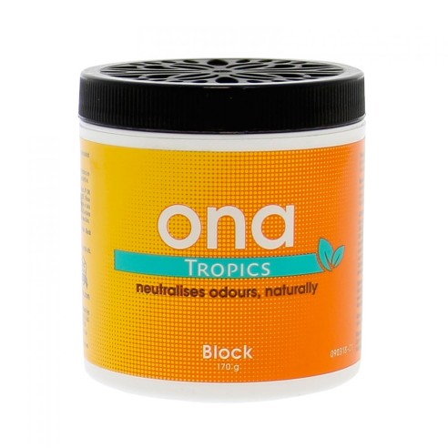 ONA - Bloc éliminateur d'odeurs Tropics  - 170g