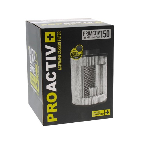 PROACTIV charcoal filter 150mm - 460m3/h - GARDEN HIGHPRO