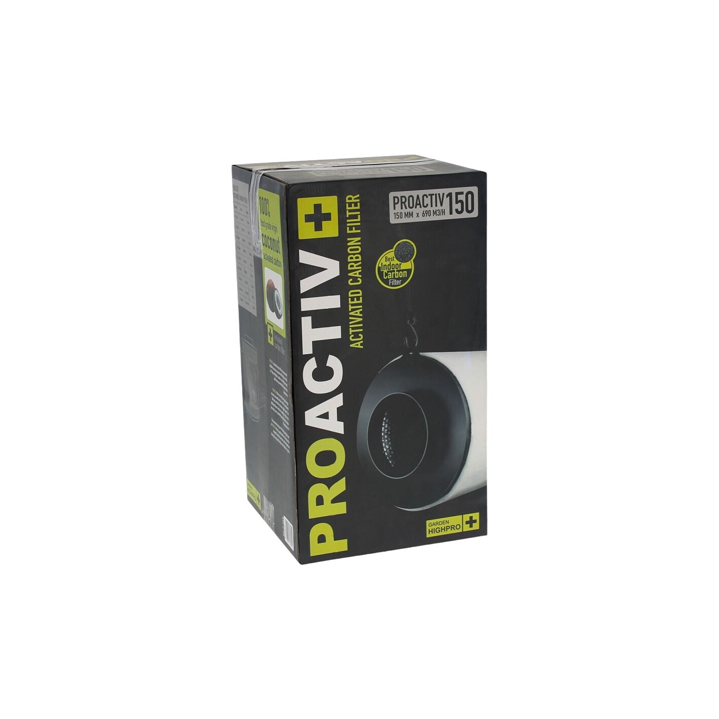 PROACTIV charcoal filter 150mm - 690m3/h - GARDEN HIGHPRO