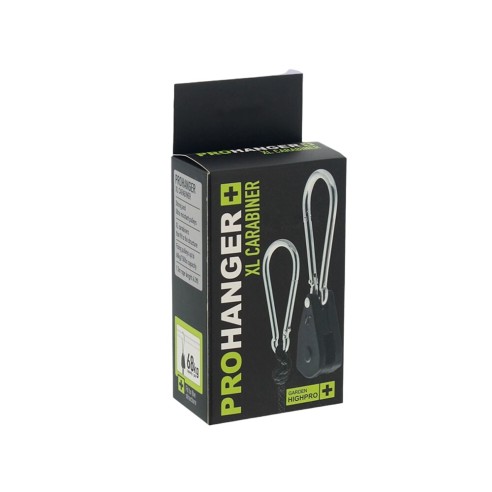 Prohanger XL suspension system - Carabiner - 68 kg Max - GardenHighPro